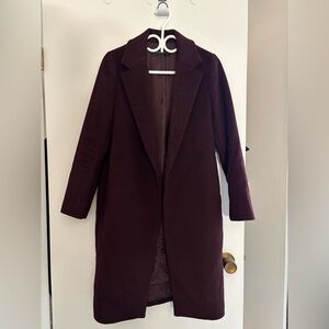 Giordano Elegant Women's Purple Coat